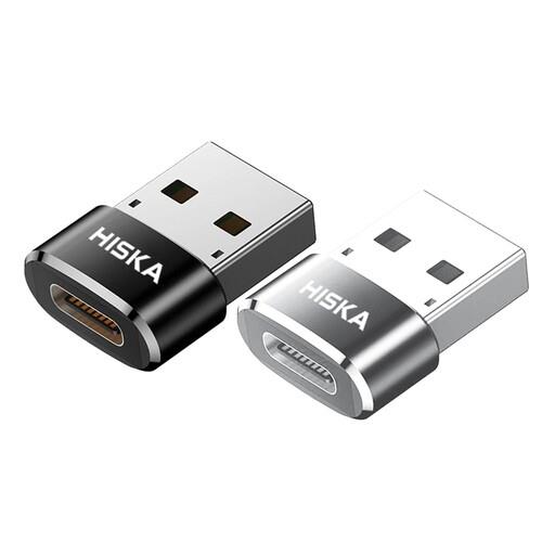 مبدل usb-c به usb هیسکا مدل ot-03